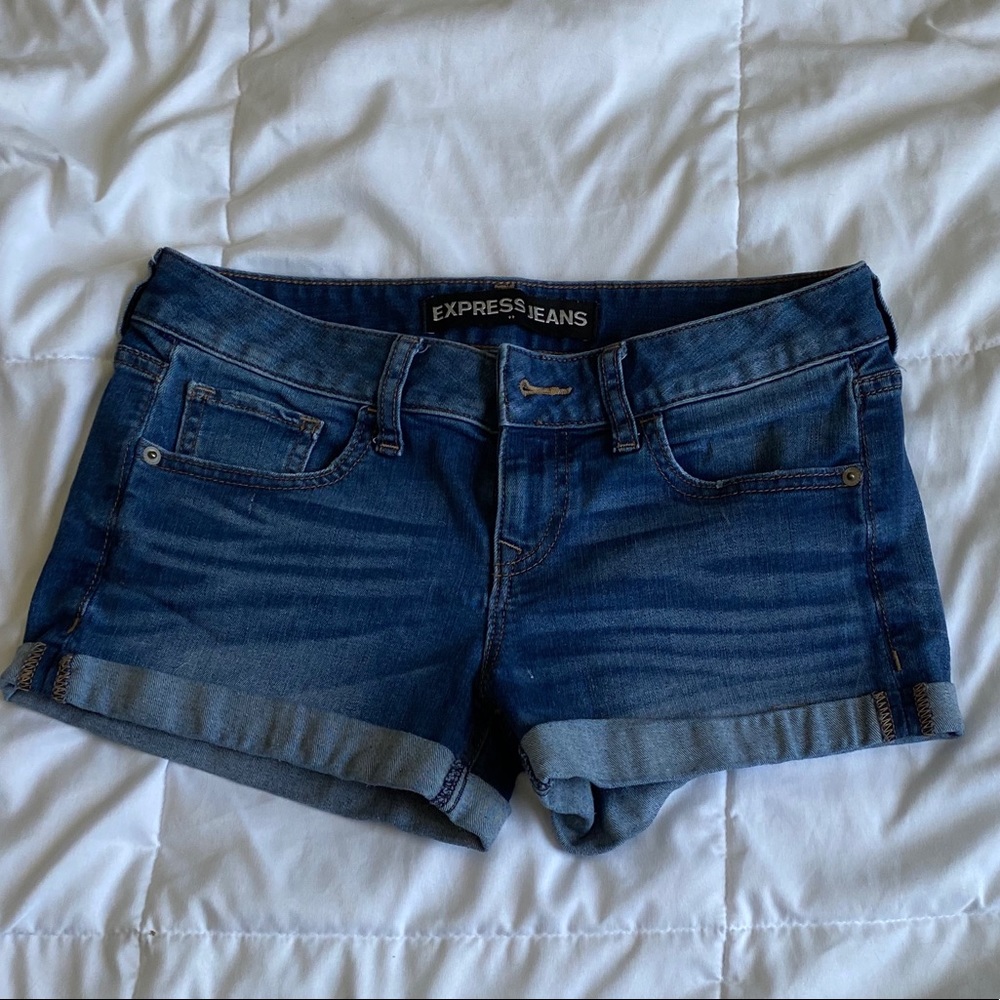 Express jean shorts